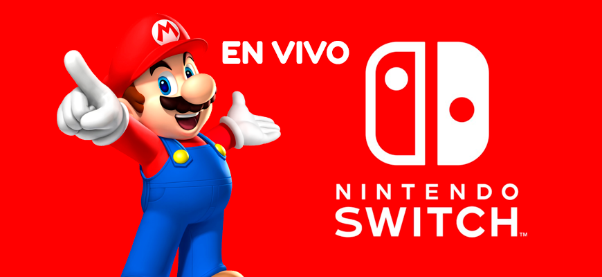 Nintendo Switch en vivo