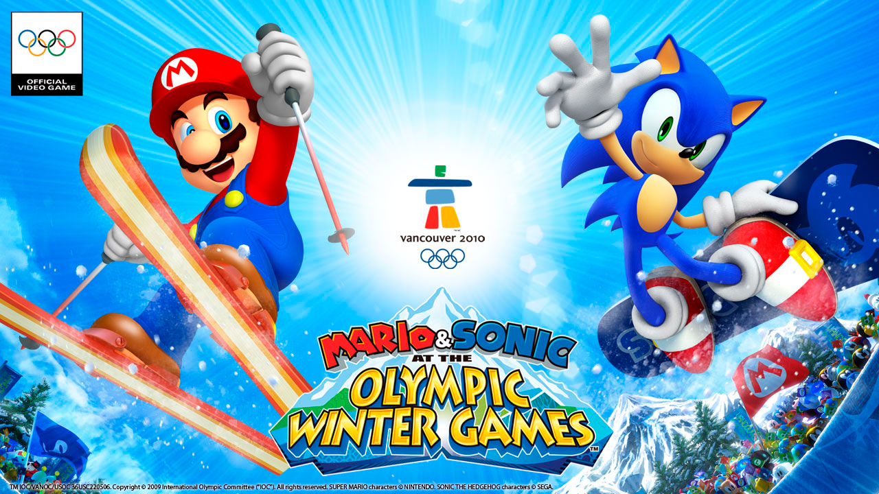 Mario y Sonic en los Juegos Olímpicos.