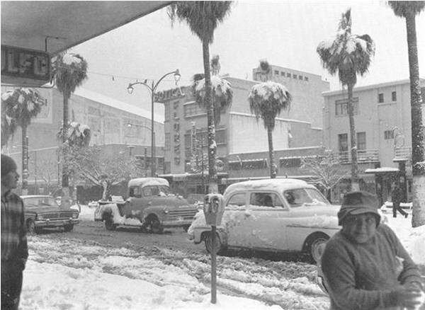 Había nevado en ;éxico D. F. en 1967
