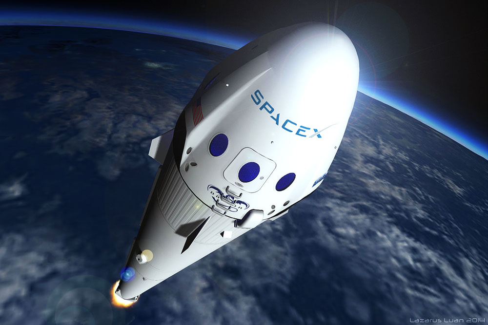Space X lo hace de nuevo, lanzará misión tripulada a la Luna