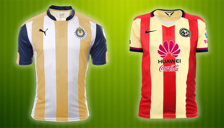 ¿Qué pasaría si Chivas y América intercambiaran los colores de logo y uniforme?