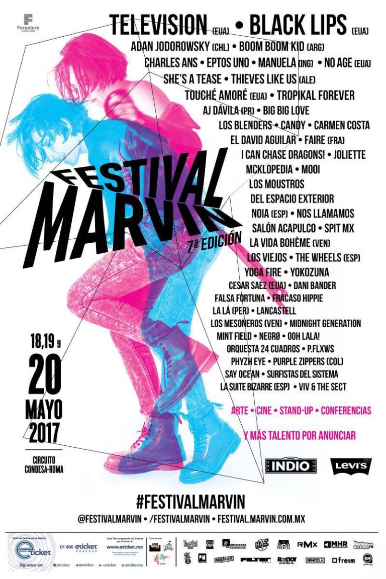 Poster oficial Festival marvin 2017