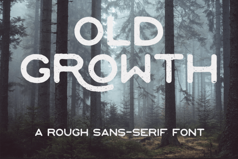old growth font
