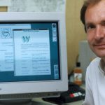 Tim Berners-Lee en el CERN. WWW