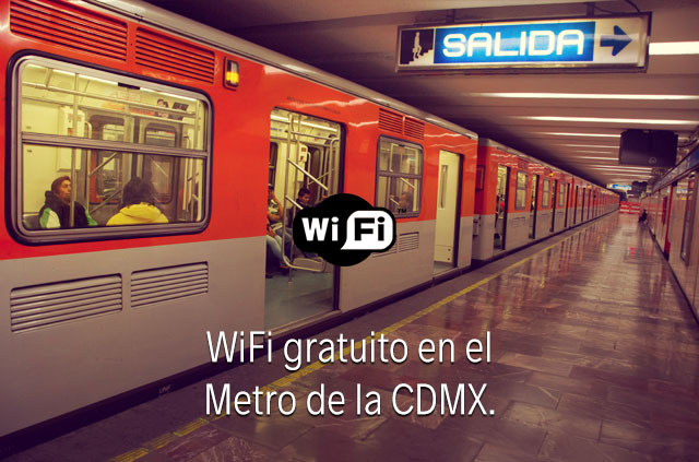 WiFi gratuito en el Mtero de CDMX