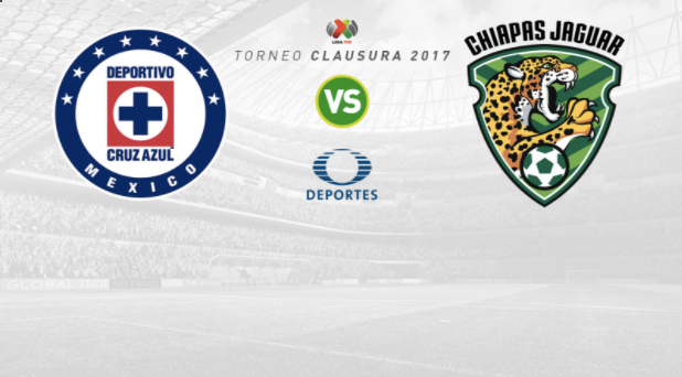 Cruz azul vs Chiapas en vivo por TDN