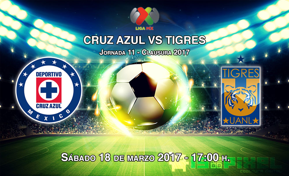 Cruz Azul vs Tigres, Transmisión en vivo, sábado 5 de la tarde