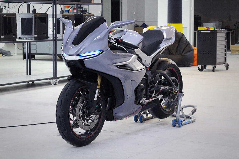 'MOTORBIKE' Prototipo de motocicleta impresa en 3D
