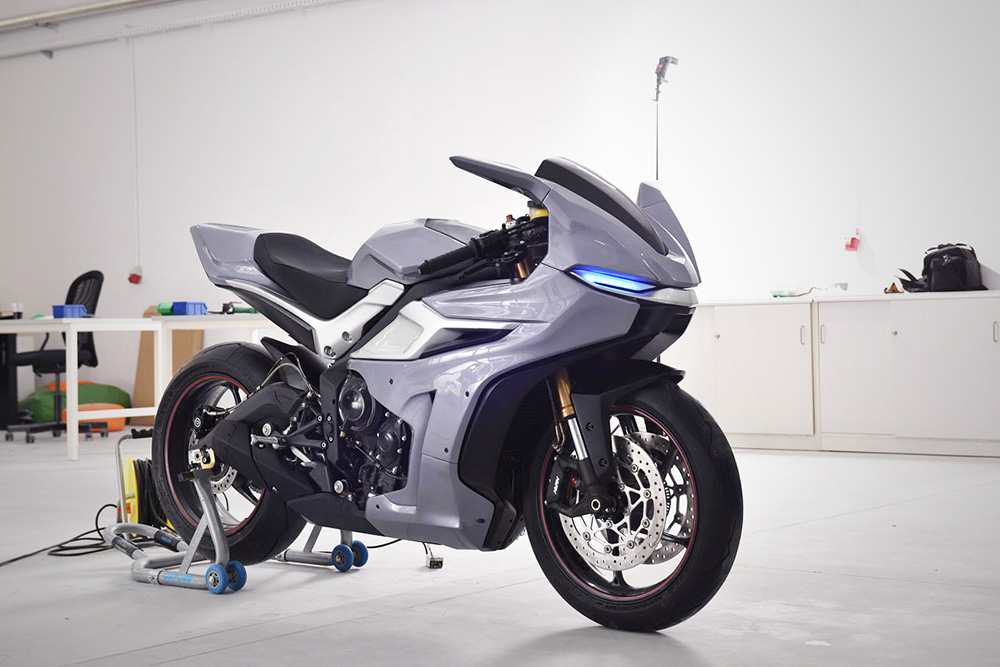 'MOTORBIKE' Prototipo de motocicleta funcional impresa totalmente en 3D 