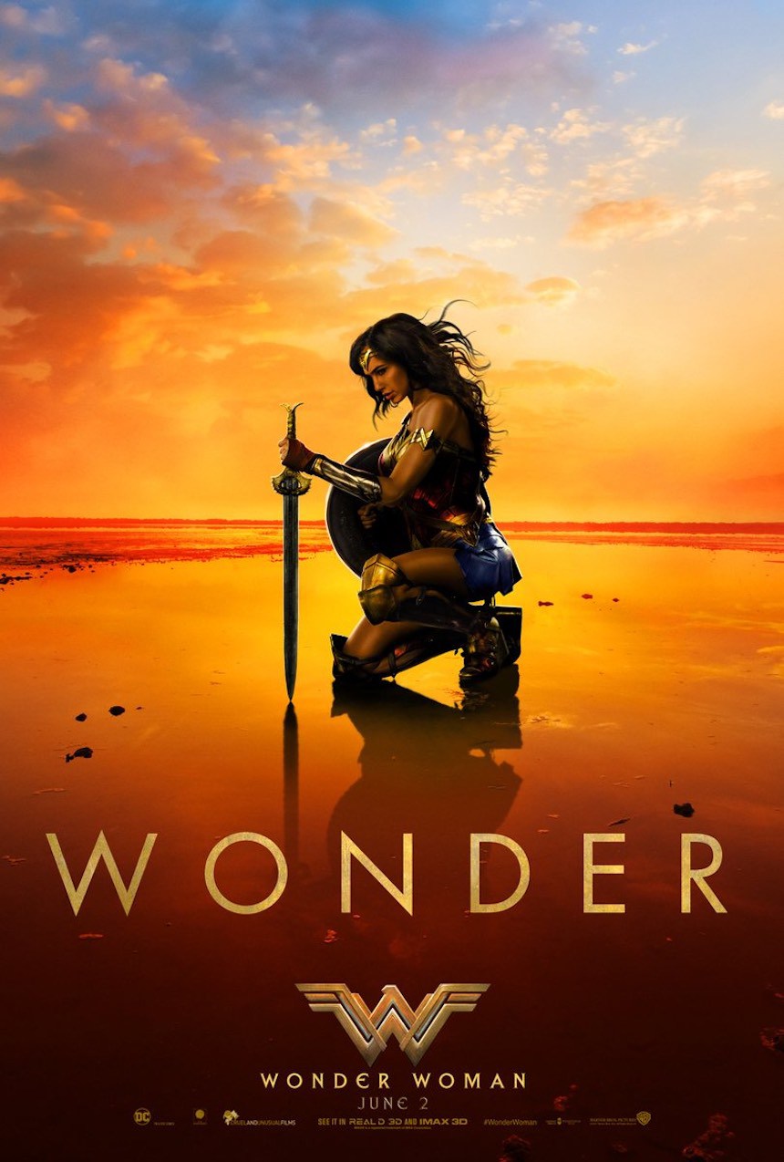 Nuevo Poster de la película Wonder Woman 2017