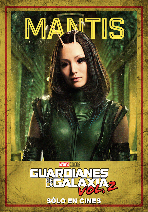 Guardianes de la galaxia Vol. 2, character poster Mantis