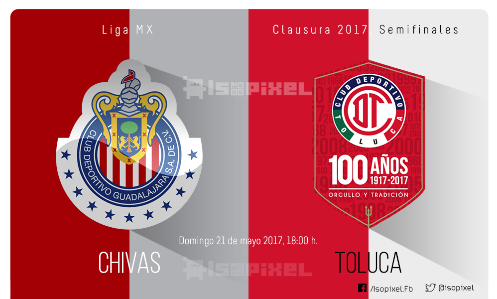 Previo Chivas vs Toluca, vuelta, Semifinal, Clausura 2017