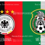 Alemania vs México en vivo online, Confederaciones 2017 – Horario, fecha, TV, donde ver