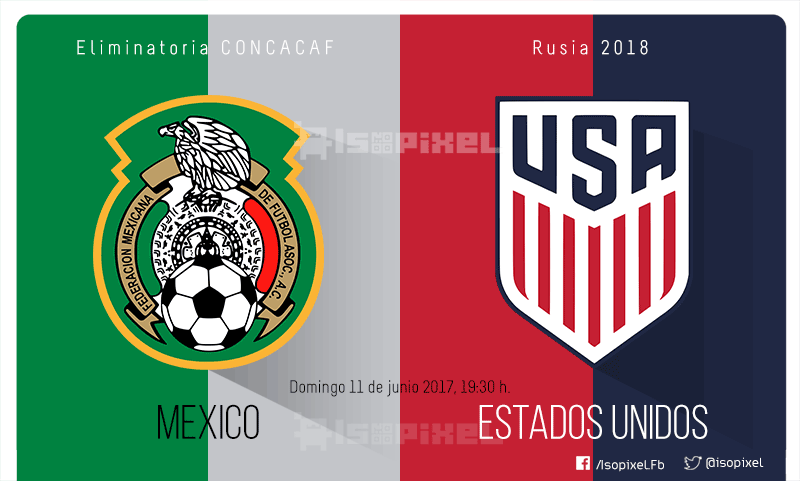 México vs Estados Unidos en vivo online, Eliminatoria 2018, CONCACAF – Horario, fecha, TV, donde ver