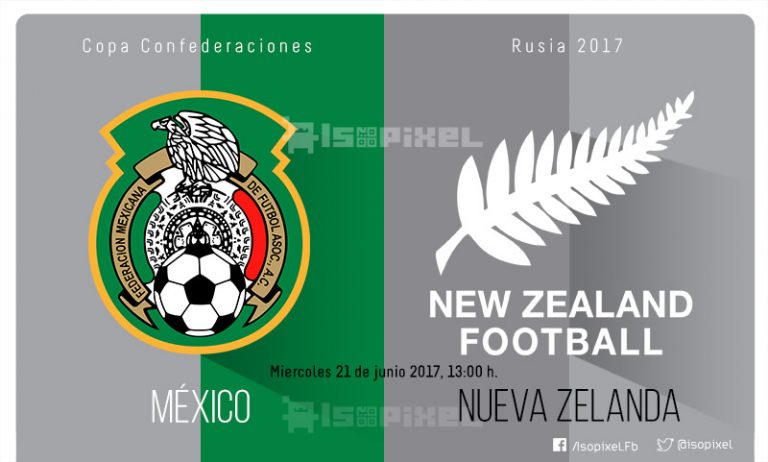 México vs Nueva Zelanda en vivo online, Confederaciones 2017 – Horario, fecha, TV, donde ver