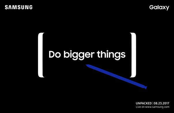 Unpacked Galaxy Note 8