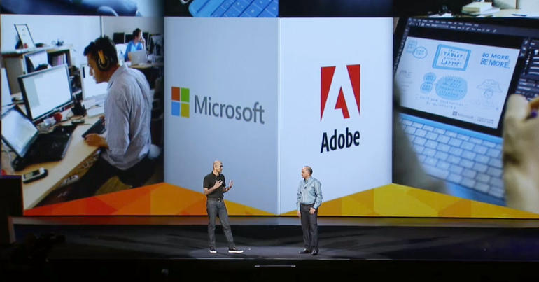 Adobe y Microsoft
