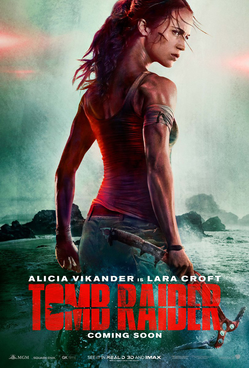 Revelan trailer y póster de Tomb Raider con Alicia Vikander