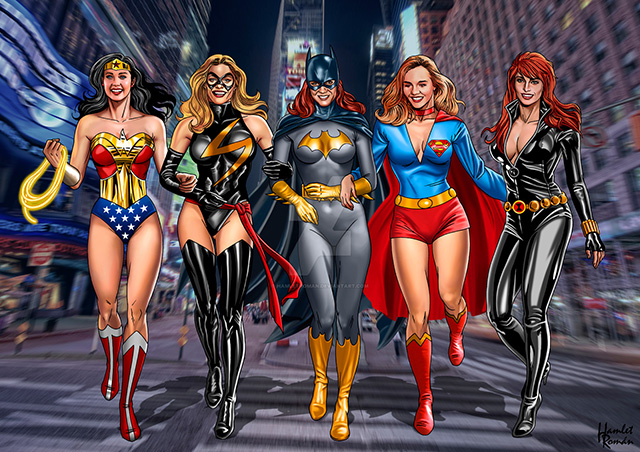 Si los superhéroes fueran mujeres, Espectaculares Cosplay de súper  heroínas