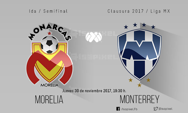 Morelia vs Monterrey en vivo, Cuartos de Final, Apertura 2017, Liga MX