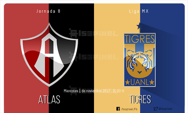 Atlas vs Tigres en vivo, cómo y dónde ver: Horario y TV. Liga MX 2017