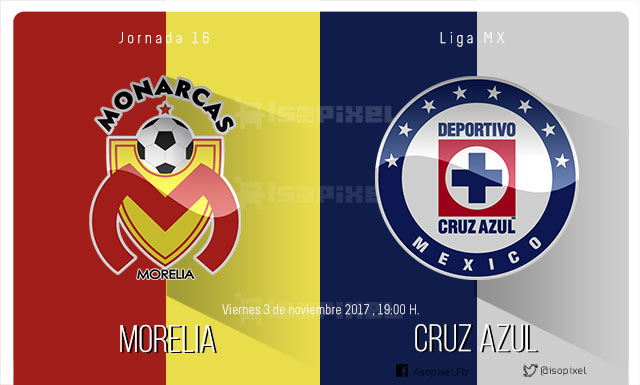 Morelia vs Cruz Azul en vivo, cómo y dónde ver, jornada 16, Liga MX 2017
