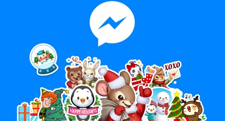 Facebook y Messenger se ponen navideños