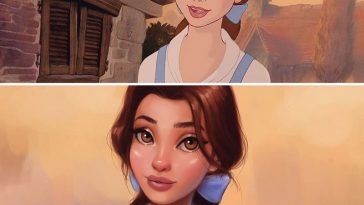 Las princesas de Disney ilustradas en un estilo único de Isabelle Staub