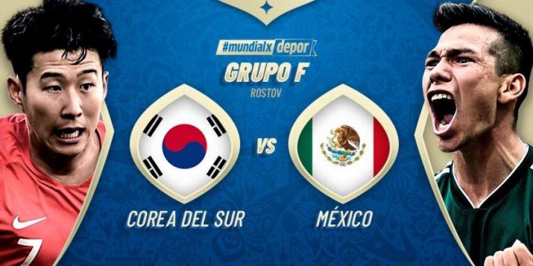 México vs Corea del Sur, partido EN VIVO [Cómo y Dónde ver] Rusia 2018