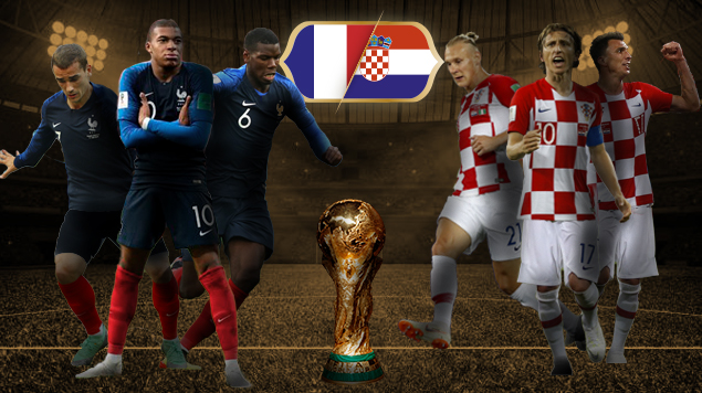 Francia vs Croacia en vivo [Cómo y dónde ver] Final Rusia 2018
