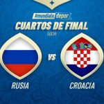 Rusia vs Croacia en vivo [Cómo y dónde ver] Cuartos de Final Rusia 2018