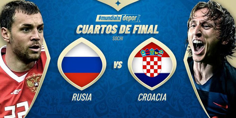 Rusia vs Croacia en vivo [Cómo y dónde ver] Cuartos de Final Rusia 2018