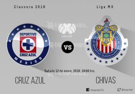 Cruz Azul vs Chivas, hora y cómo y dónde ver el partido de la jornada 2