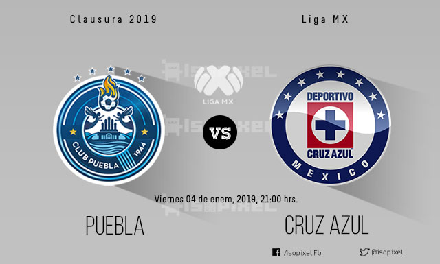 Puebla Vs. Cruz Azul en vivo, jornada 1 del Clausura 2019, Liga MX