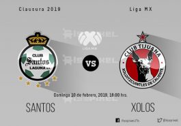 Santos vs Xolos en vivo: Horario y dónde ver, J6, Clausura 2019, Liga MX