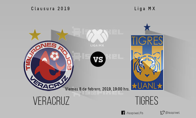 Veracruz vs Tigres en vivo 2019