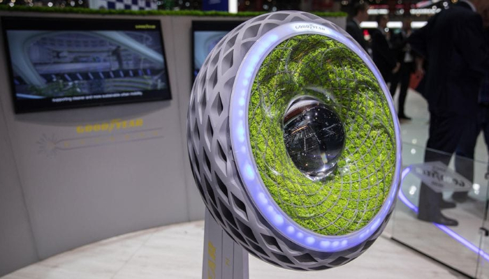 Goodyear Oxygene | Neumático de concepto que limpia el aire al conducir