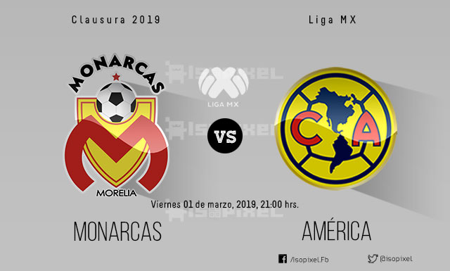 Morelia Vs. América EN VIVO: Cómo y dónde ver; horario y TV | J9, Clausura 2019, Liga MX