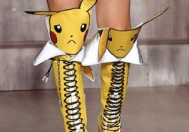 Las botas Pokémon que revolucionaron la Milán Fashion Week ¿Te las pondrías?