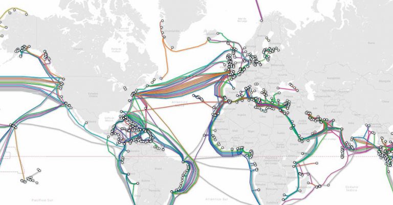 Cables submarinos son esenciales para transmisión de datos en el mundo