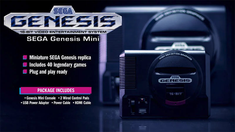 SEGA lanzará su propia consola retro, la Sega Mega Drive