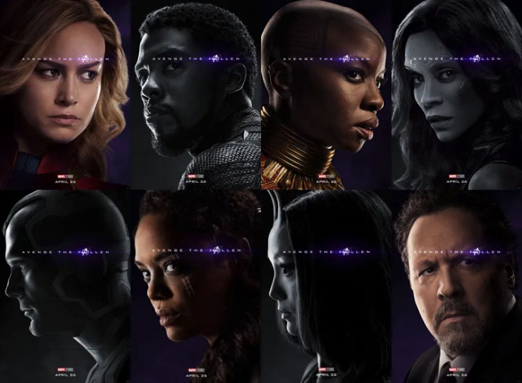 Nuevos pósters de 'Avengers: Endgame' y el ¡fandom enloquece!