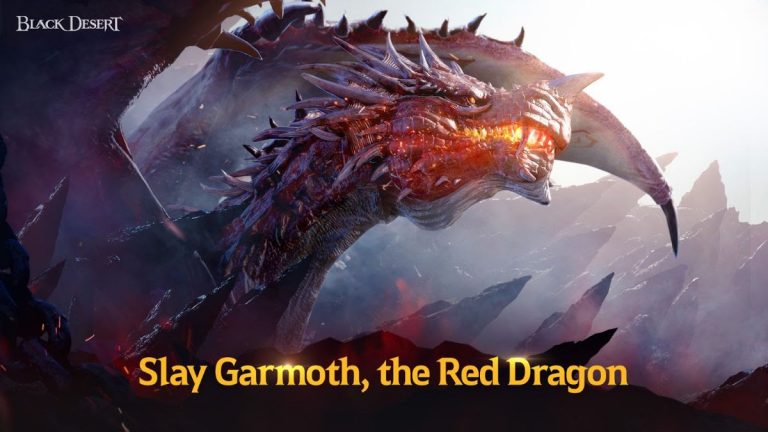 Enfréntate al último de los dragones: Garmoth vuelve a Black Desert para PS4 y Xbox One