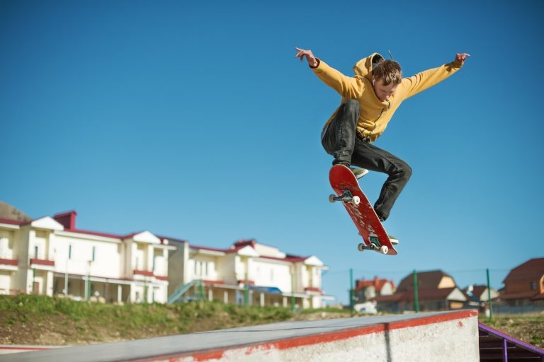 El skateboarding es benéfico para el desarrollo de los niños