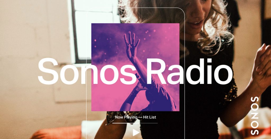 Llega Sonos Radio, el servicio de radio en línea exclusivo para usuarios del sistema Sonos