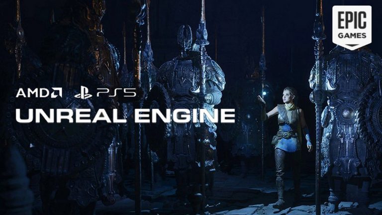 El demo de Unreal Engine 5 para PlayStation 5 es impulsado con la tecnología de AMD