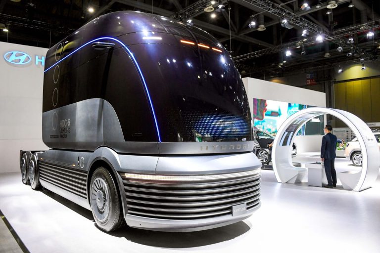 HDC-6 NEPTUNE Concept: el futuro de transporte de carga pesado basado en hidrógeno de Hyundai