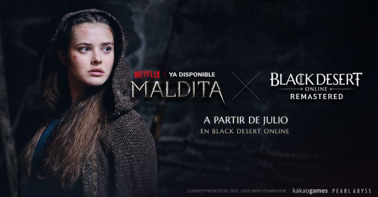El videojuego Black Desert incluirán contenido de la serie de fantasía medieval de Netflix "Maldita"