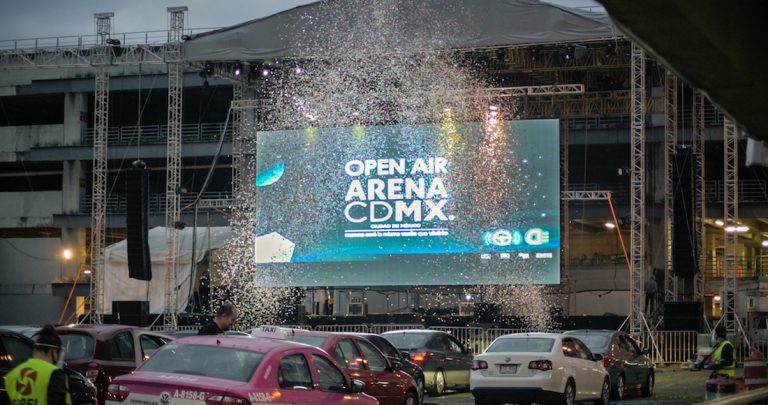 Cinemex suma fuerza en el proyecto del Autocinema Open Air Mx en Arena Ciudad de México