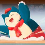 Forma un equipo con Snorlax en Pokémon Café Mix